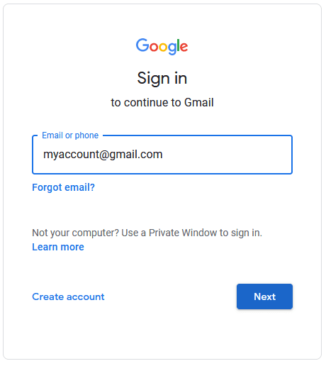 Login Account